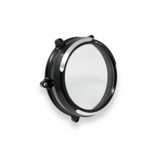 CNC Racing Bi-Color Clear Wet Clutch Cover for the Ducati Panigale / Streetfighter / Multistrada V4 / S / Speciale
